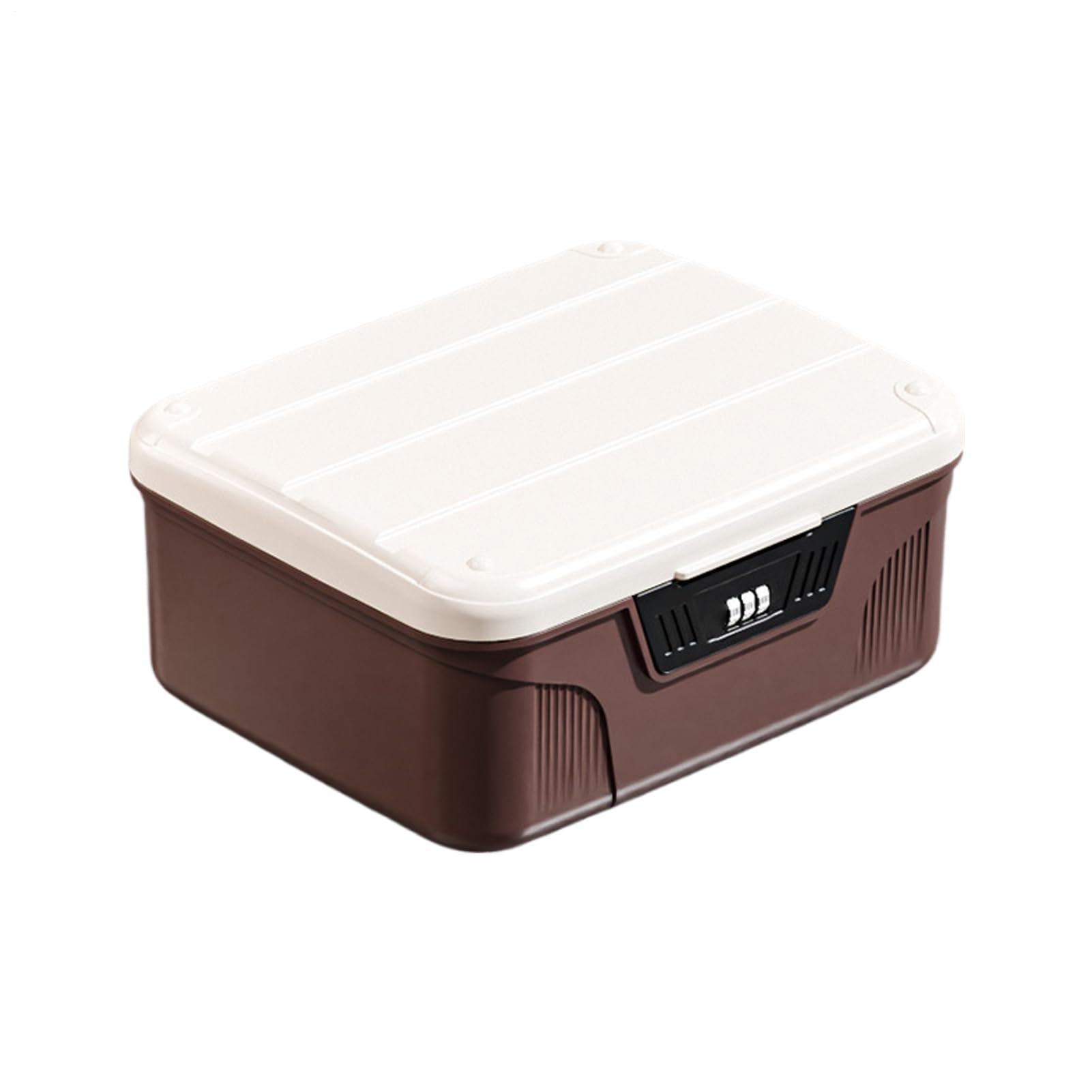 ロック可能 ストレージ コンテナ,ポータブル セーフボックス 鍵付き | 大容量 工具・書類・医薬品収納 ..