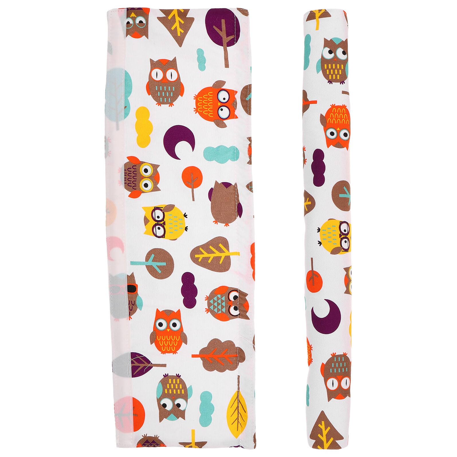 2個ベビーカー用コッハンドルカバー 直径 ユニバーサル対応 柔らかい綿素材 カラフル柄付き 抗菌快適 アームレスト保護カバー