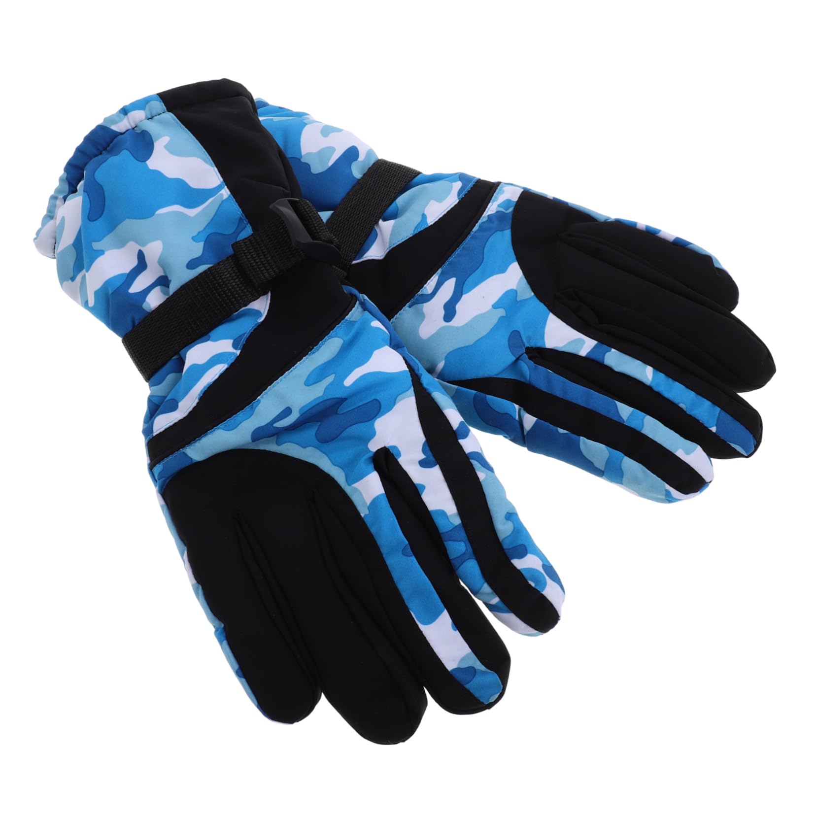 1 ペア スキー手袋 スキースノーボードグローブ 冬のスノーグロー