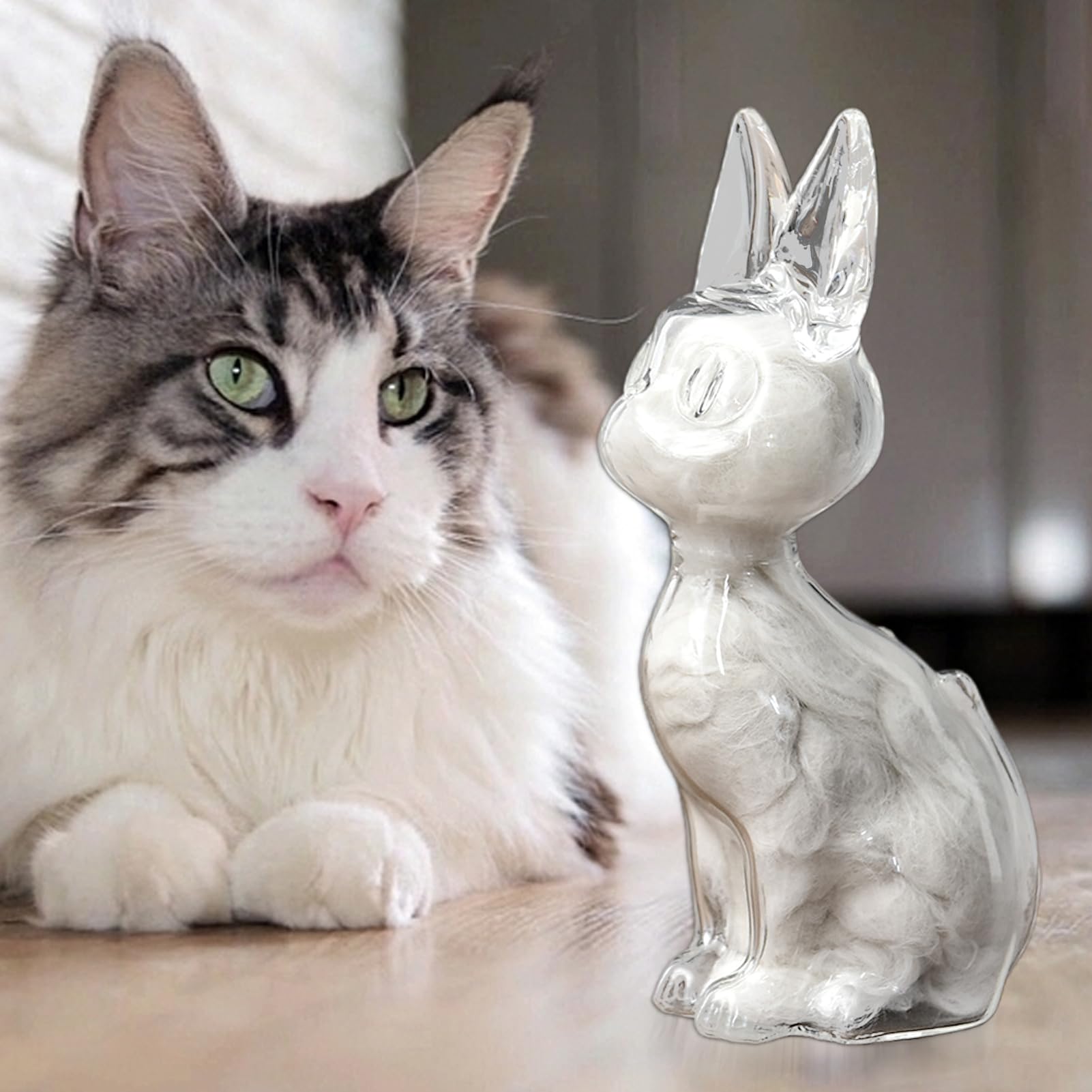 ペット毛メモリアルボトル - 猫 想い出の毛 収集 メモリアルボトル | 子猫の思い出...