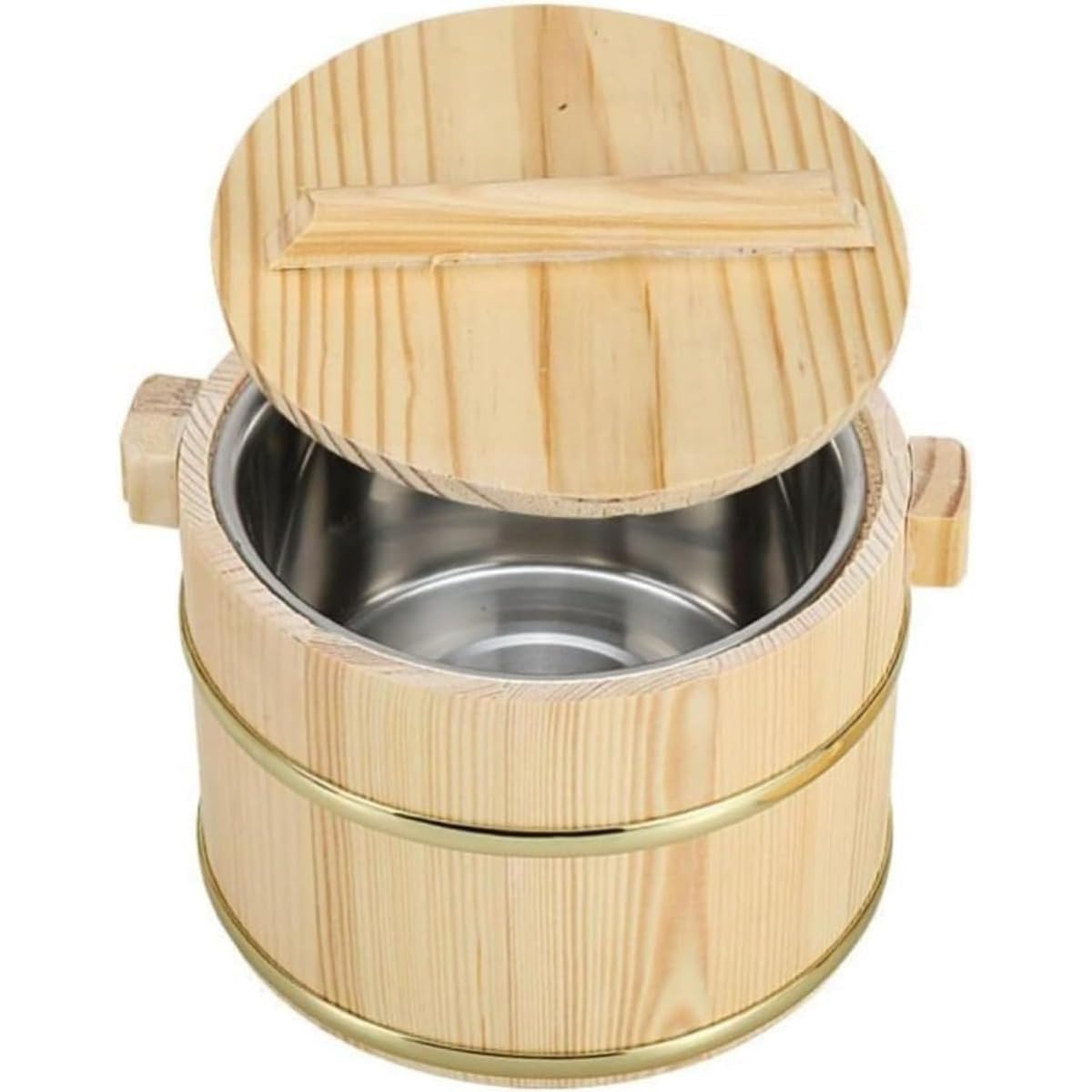 お米 保存 和食器 お鉢 寿司桶 木桶 天然木 キッチン用品 調理器具 運動会 飯櫃 飯びつ 蓋付き ご飯 保..