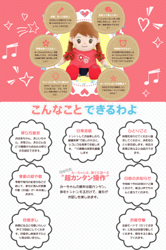 【あす楽】送料無料 しゃべる ぬいぐるみ 音声認識人形 おしゃべりみーちゃん