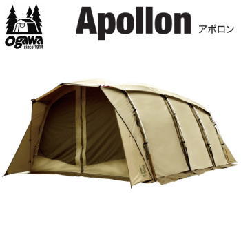 【最大半額クーポン&全品P2倍!16日まで】ogawa キャンパル テント 5人用 全天候型テント トンネル型テント ファミリーキャンプ アウトドア キャンプ CAMPAL JAPAN テント 5人用 アポロン 2788