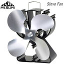 【5/1限定!全品2%OFF&最大P37倍※ワンダフルデー+SPU+独自P】熱駆動式ファン ストーブファン ストーブ用循環ファン マウント・スミ Mt.SUMI...