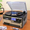 【最大半額クーポン!27日1:59まで】マルチプレーヤー クマザキエイム オールインワン・レコードプレーヤー AR-01G 送料無料