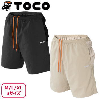 トコ ピックルボールウェア スポーツウェア ハーフパンツ ショートパンツ ブラック アイボリー Mサイズ Lサイズ XLサイズ TOCO ピックルボーラーメッシュポケットショーツ TPT009 メーカー直送