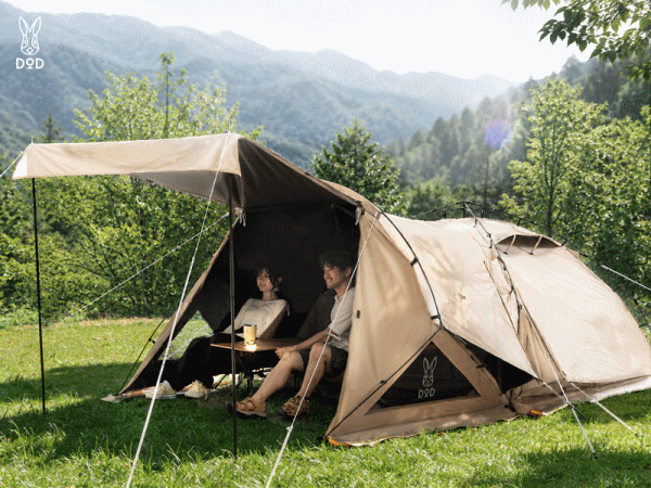 Touch tent Dod テント 簡単テント DOD ワンタッチテント ブラック 値