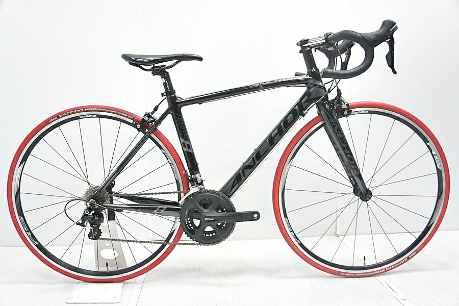 ▼▼【中古】アンカー ANCHOR RS8 EPSE 105 5800 2015年 カーボン ロードバイク 460サイズ 2×11速 ブラック