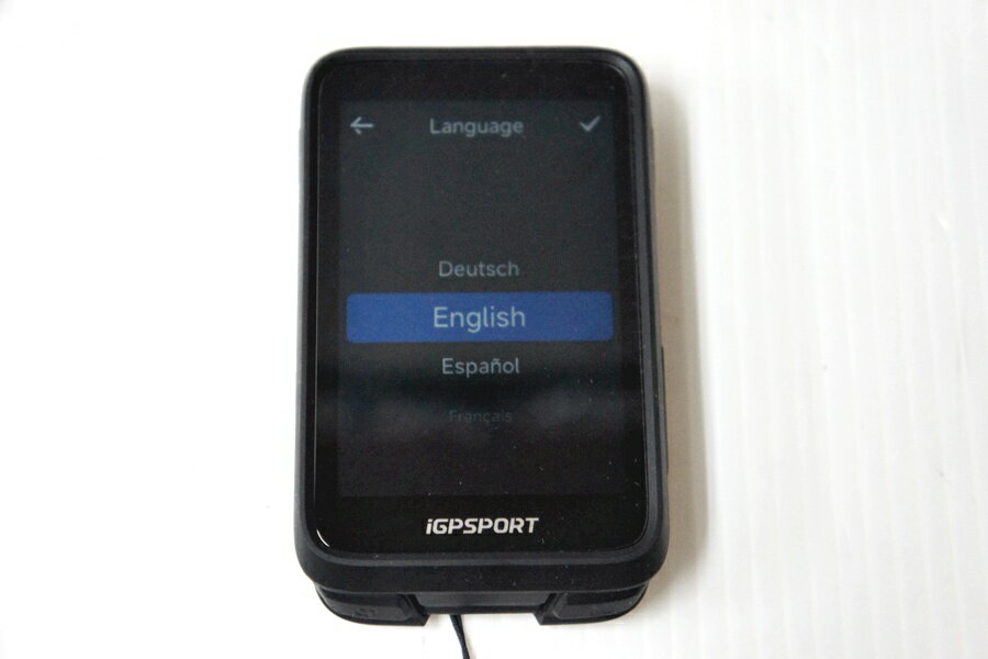 ▼▼【中古】アイジーピースポーツ iGPSPORT BiNavi サイクルコンピューター 本体のみ サイコン