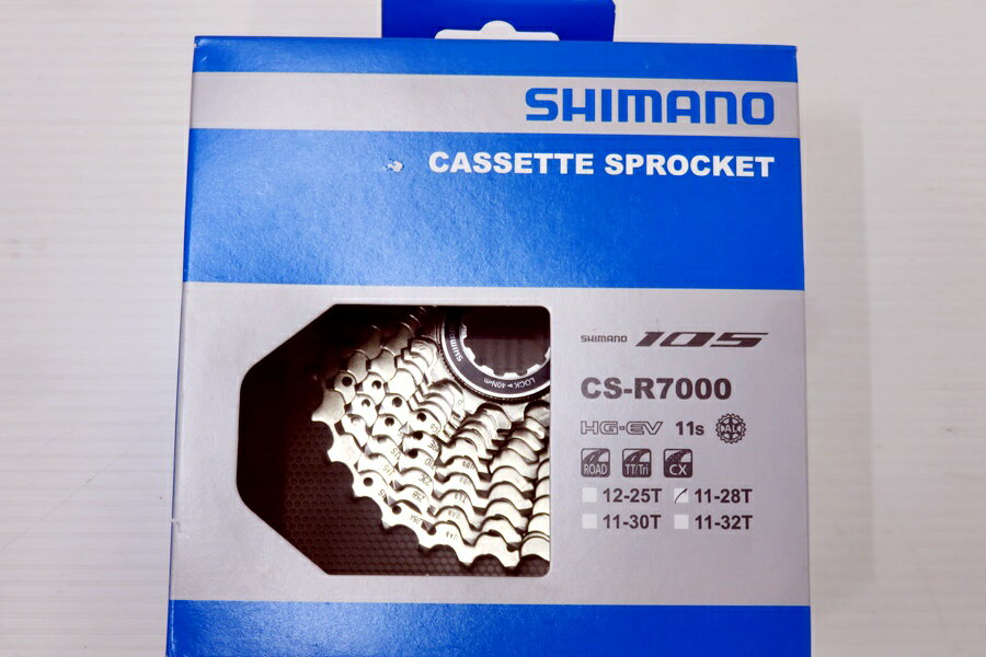 yÁz[gp] V}m SHIMANO 105 XvPbg CS-R7000 11-28T 11