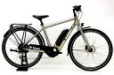 ★★【中古】トレック TREK VERVE+2 2021年モデル アルミ 電動アシスト自転車 バイク 8.2Ah Mサイズ 9速 マットメタリックガンメタル