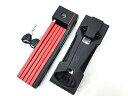 ★★【中古】アブス ABUS ユーグリップ ボルドー uGRIP BORDO ホルダー付き ブレードロック レッド
