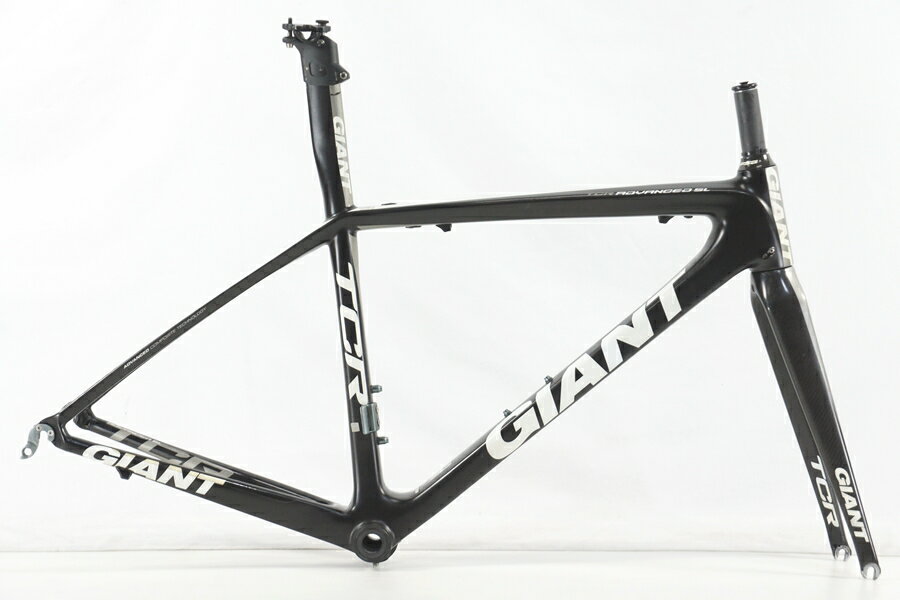 ◆◆【中古】ジャンク ジャイアント GIANT TCR ADVANCED SL1 2011年 カーボン ロードバイク フレーム XSサイズ 100/130mm 700C クラック