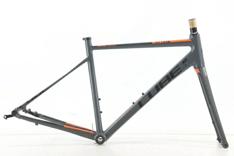 クロモリフレーム　バテッド　シートポスト　カンチブレーキ　ディレイラー付属 クロモリフレーム バテッド シートポスト カンチブレーキ