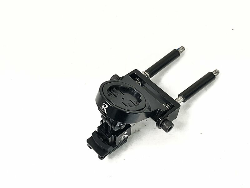 【中古】美品 レックマウント REC-MOUNTS サイコンマウント TYPE-17 ステムボルトタイプ GARMINサイコン/CATEYEライトマウント