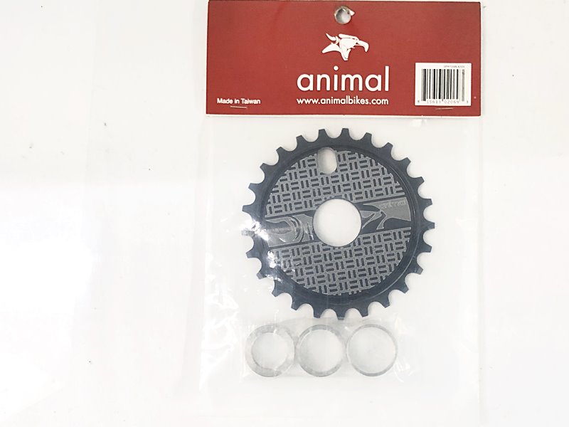【中古】未使用品 アニマル ANIMAL ソロフェア スプロケット THOROFARE SPROCKET 25T チェーンリング