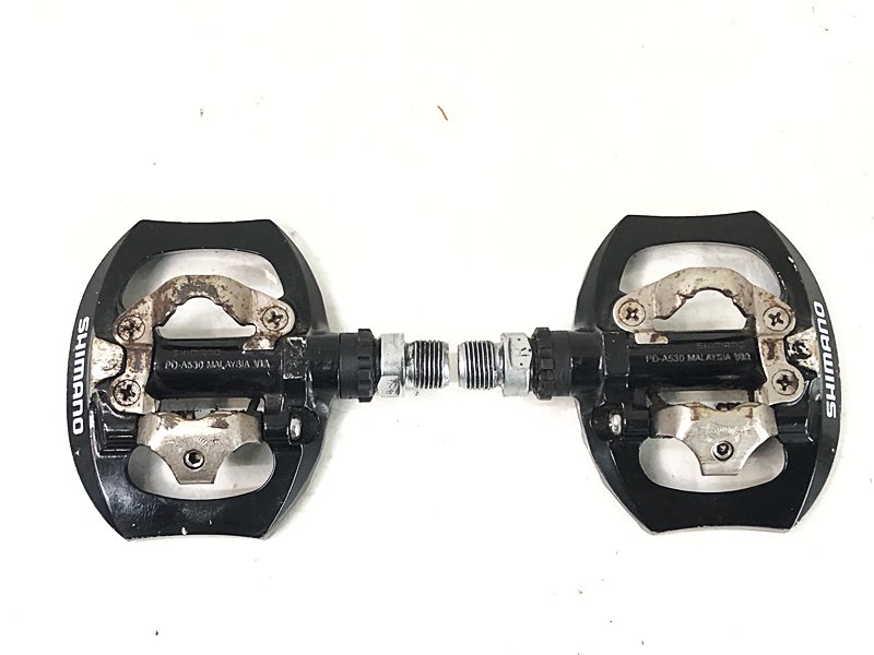 【中古】シマノ SHIMANO SPDペダル PD-A530 ビンディングペダル 〇