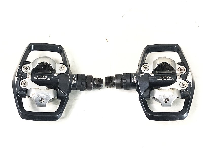 【中古】シマノ SHIMANO SPDペダル PD-ED500 ビンディングペダル 〇【値下げ】