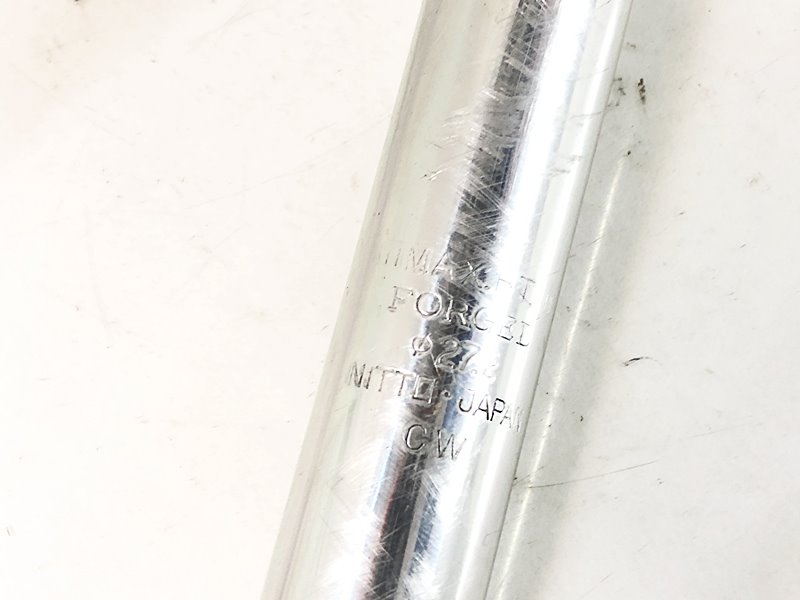 【中古】日東 NITTO アルミシートポスト S83 27.2mm/300mm シートポスト