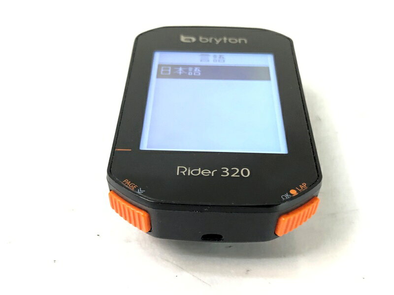 【中古】ブライトン BRITON サイクルコンピューター ライダー 320 RIDER 320