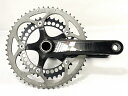 【中古】スラム SRAM レッド RED 10S POWERGLIDE 53Tアウターチェーンリング/ROTOR QRINGS 39Tインナーチェーンリング/172.5mm クランクセット