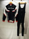 【中古】パールイズミ Pearl Izumi 長袖ジャージ&ビブタイツ Long sleeved jersey & bib tights Mサイズ【値下げ】