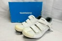 【中古】未使用 SHIMANO シマノ RP3 WHITE WT 23.2cm ビンディングシューズ【値下げ】