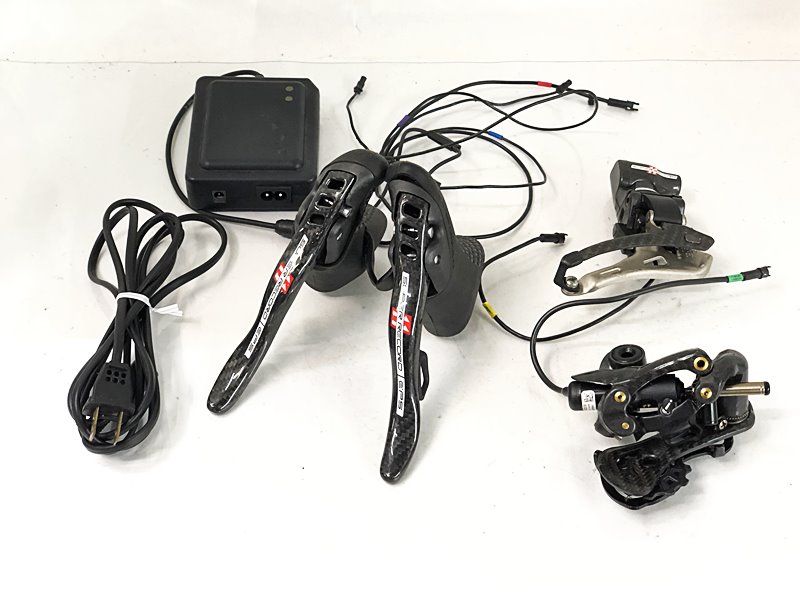 Rakuten - 【中古】カンパニョーロ CAMPAGNOLO スーパーレコード EPS SUPER RECORD EPS ST FD RD 電動 EPS リムブレーキ コンポセット