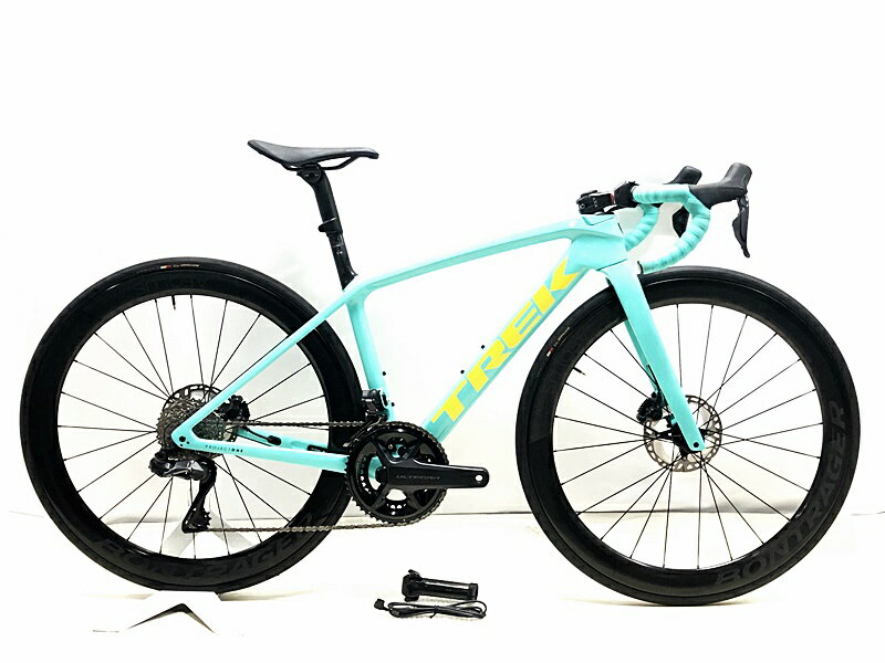 【中古】●トレック PROJECTONE エモンダ EMONDA SLR OCLV800 12速 ULTEGRA 電動Di2 油圧DISC 2023年 カーボンロードバイク 47サイズ グリーン