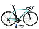 【中古】ビアンキ BIANCHI オルトレ OLTRE XR4 RIM ULTEGRA 電動Di2 2020年 カーボンロードバイク 55サイズ チェレステ