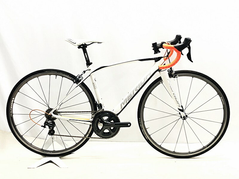 【中古】訳アリ メリダ MERIDA スクルトゥーラ SCULTURA 4000 カスタム ULTEGRA 2015年 カーボンロードバイク 47サイズ ホワイト