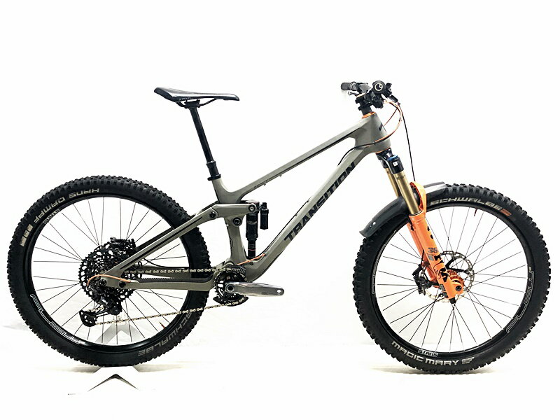 【中古】●TRANSITION BIKES スカウト SCOUT CARBON 2020年11月購入車体 フルサス 27.5 カーボン マウンテンバイク Mサイズ オリーブグリーン