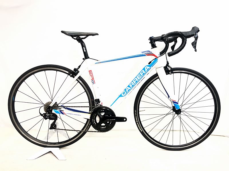 【中古】カレラ CARRERA ER-01 105 R7000 2019年 カーボンロードバイク Sサイズ ホワイト