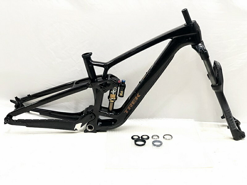 【中古】訳アリ トレック TREK フューエル FUEL EX Gen 6 MTB フレームセット 2023年 Mサイズ OCLV Mountainカーボン Boost規格 ブラック