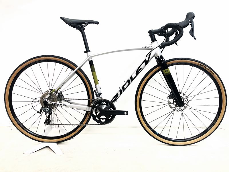 【中古】リドレー RIDLEY カンゾ KANZO A TIAGRA 油圧ディスクブレーキ 2021年 グラベルロード ロードバイク XSサイズ シルバー