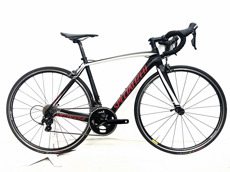 【中古】スペシャライズド SPECIALIZED ターマック TARMAC SL4 SPORT 105 5800 2016年 カーボンロードバイク 52サイズ ブラック