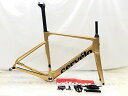 【中古】未使用品 サーヴェロ CERVELO ソロイスト SOLOIST ロード フレームセット 2023年 56サイズ カーボン ゴールド ○【値下げ】