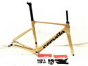 【中古】未使用品 サーヴェロ CERVELO ソロイスト SOLOIST ロード フレームセット 2023年 54サイズ カーボン ゴールド ○【値下げ】