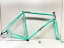 【中古】美品 クラスト CRUST BIKES nor'easter disc フレームセット 年式不明 52サイズ クロモリ アクア
