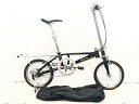【中古】美品 5LINKS 169 2020年 SHIMANO NEXUS フォールディングバイク 折り畳み自転車 16インチ ブラック