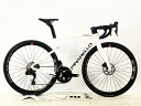 【中古】美品 ピナレロ PINARELLO F5 12速 105 電動Di2 油圧DISC 2024年 カーボンロードバイク 500サイズ ホワイト