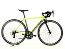【中古】キャノンデール CANNONDALE スーパーシックスエボ SUPERSIX EVO Tiagra 2018年 カーボンロードバイク 48サイズ グリーン/ブラック