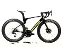 【中古】●キャノンデール CANNONDALE SYSTEMSIX ULTEGRA 電動Di2 油圧DISC 2019年 カーボンロードバイク 51サイズ ブラック/シルバー/イエロー