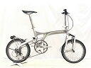 【中古】 ジャンク ライズアンドミューラー R&M BD-1 STANDARD 2014年 SHIMANO ALIVIO ミニベロ 小径車 18インチ シルバー