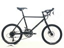 【中古】 美品 マンハッタン MANHATTAN MD451 SD 2024年 SHIMANO CLARIS ミニベロ 小径車 20インチ ブラック