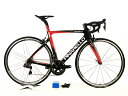 【中古】美品 ピナレロ PINARELLO ガン GAN RS ULTEGRA 電動Di2 2018年 カーボンロードバイク 515サイズ ラ・ロッサ