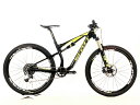 【中古】●ジャンク スコット SCOTT スパーク SPARK 700 RC 2016年 SRAM XX1 27.5 カーボン マウンテンバイク Sサイズ ブラック/イエロー