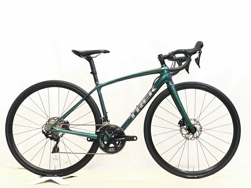 【中古】美品 トレック TREK エモンダ EMONDA SL5 DISC SHIMANO 105 R7025 2020年 カーボンロードバイク 47サイズ EMERALD IRIS