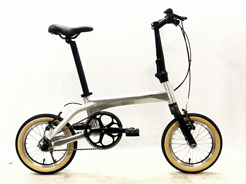 【中古】超美品 パシフィックサイクルズ PACIFIC CYCLES コリブリ KOLiBRI 2024年 Nexus 折り畳み自転車 14インチ ルナシルバー