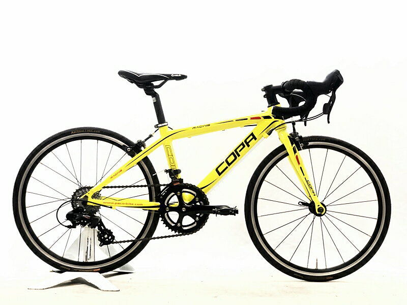 【中古】超美品 パコ PACO レーシング20 RACING 20 2020年 7段変速 ジュニア用 子供用 20インチ イエロー